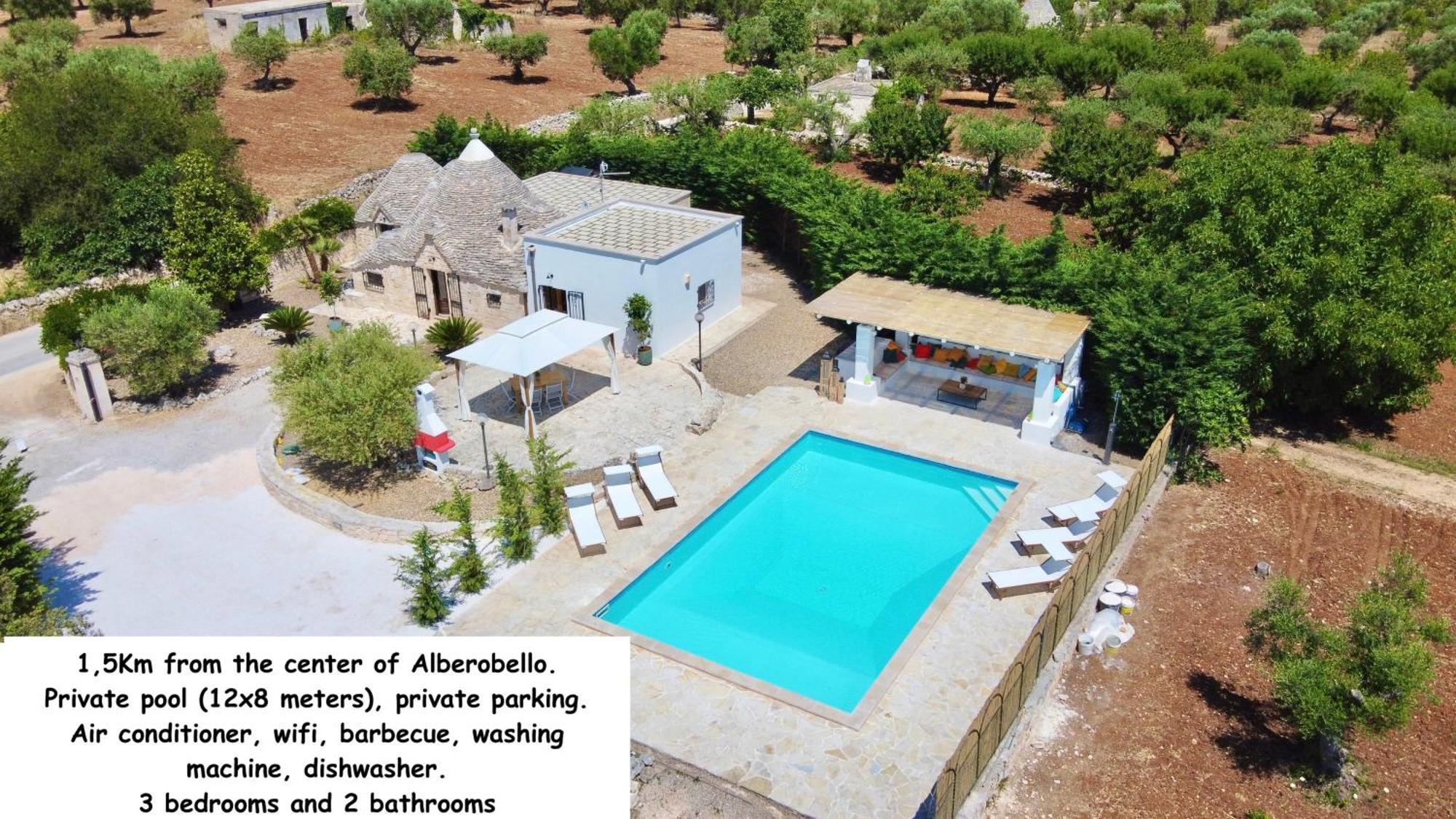 Trullo Serendipity Alberobello Buitenkant foto